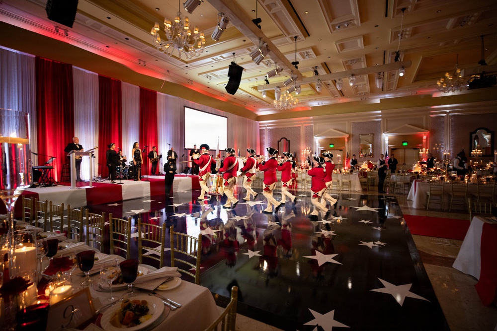 Fife and Drum at the 65th International Red Cross Ball