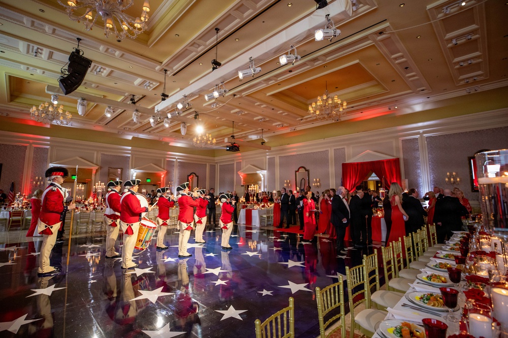 Fife and Drum at the 65th International Red Cross Ball
