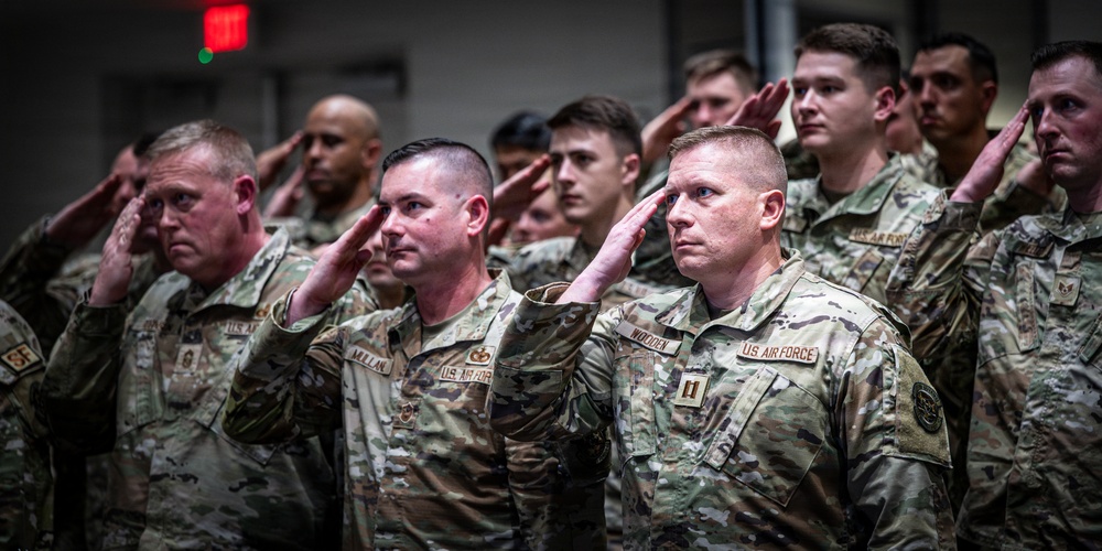 134th SFS Change of Command