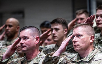 134th SFS Change of Command
