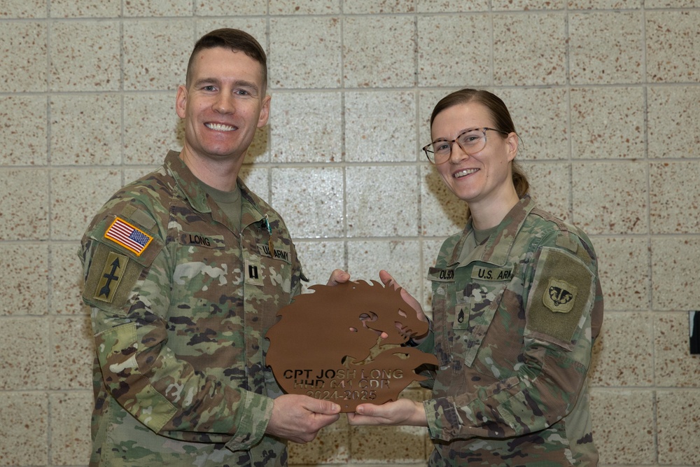 641st Headquarters and Headquaters Detatchment Change of Command Ceremony