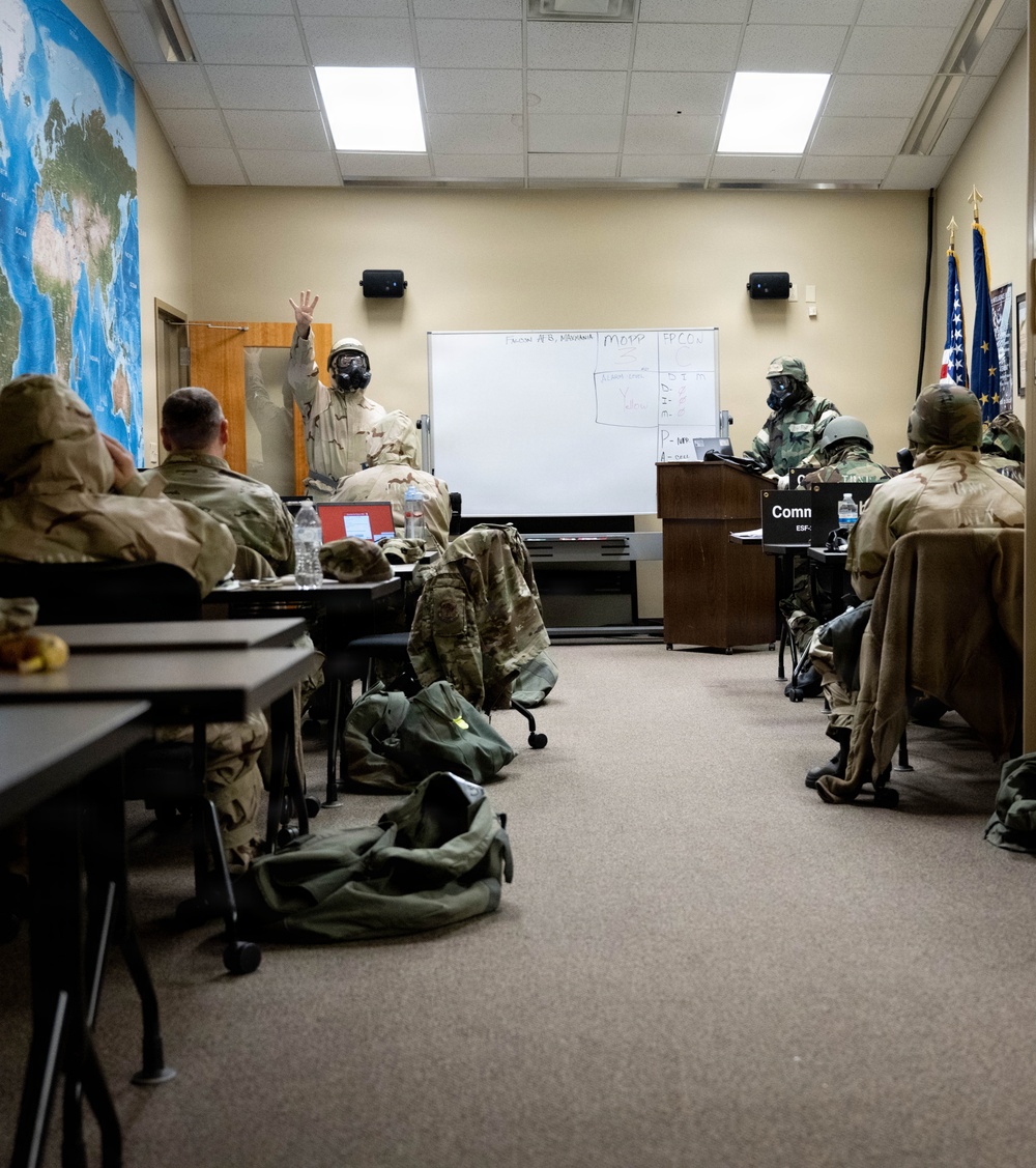 Emergency operations center training