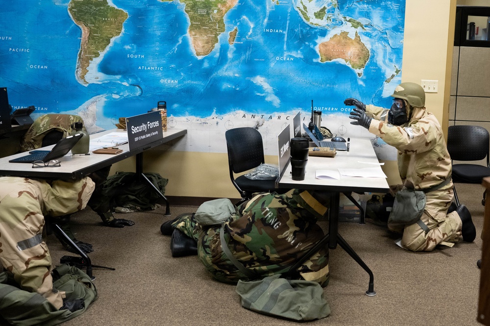 Emergency operations center training