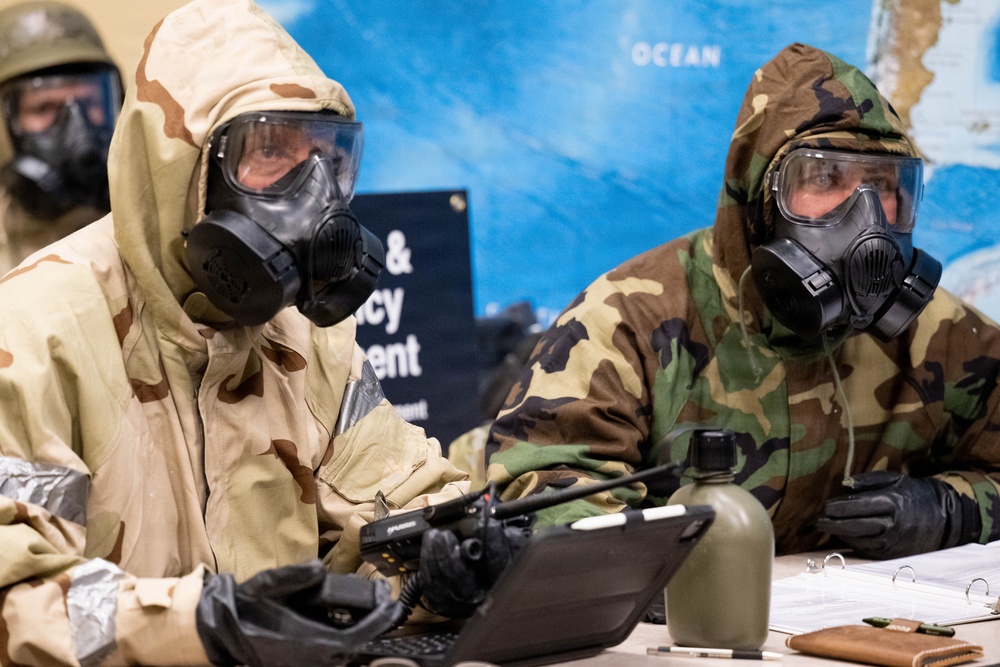 Emergency operations center training