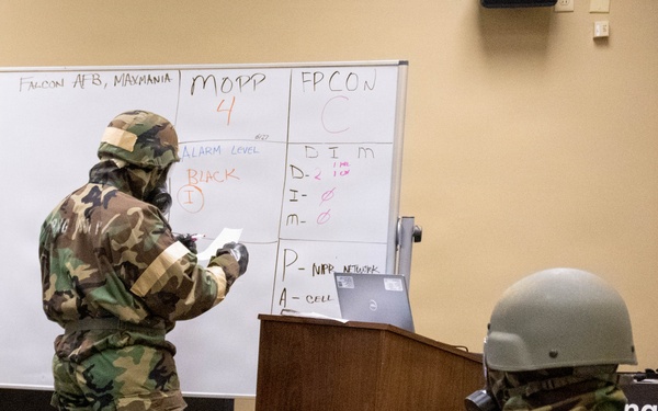 Emergency operations center training