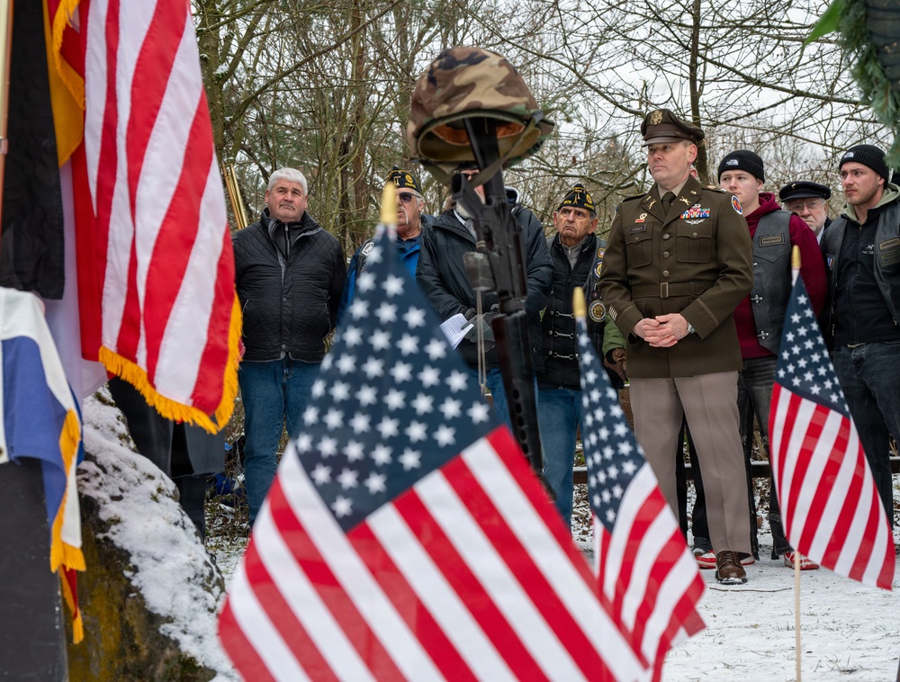 Multi-Domain Command - Europe Honors Fallen Soldiers at Redleg Memorial