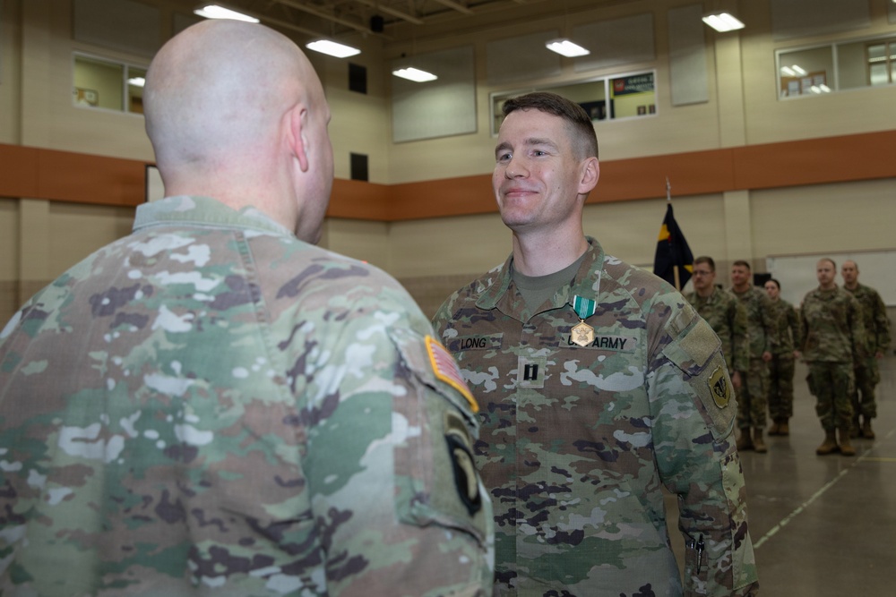 641st Headquarters and Headquaters Detatchment Change of Command Ceremony