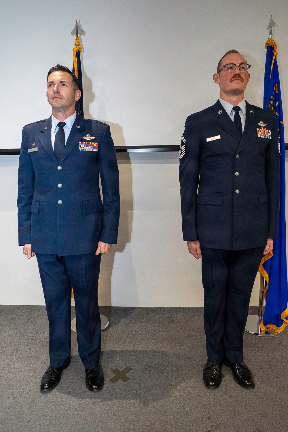 Senior Master Sgt. Charles Davis promotes to Chief Master Sergeant