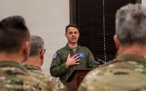 Col. Robert French assumes command of the 157th AOG