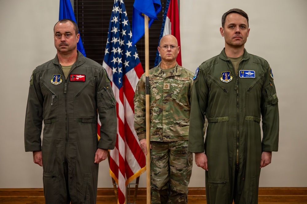 Col. Robert French assumes command of the 157th AOG