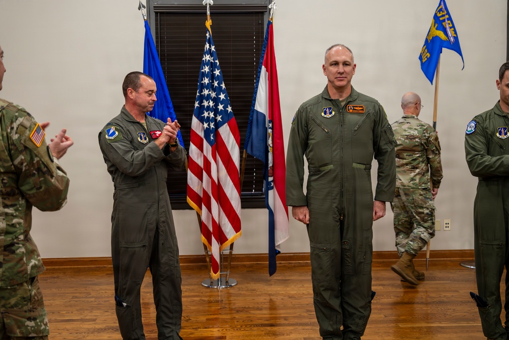 Col. Robert French assumes command of the 157th AOG