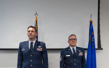 Senior Master Sgt. Lyle Smith promotes to Chief Master Sergeant
