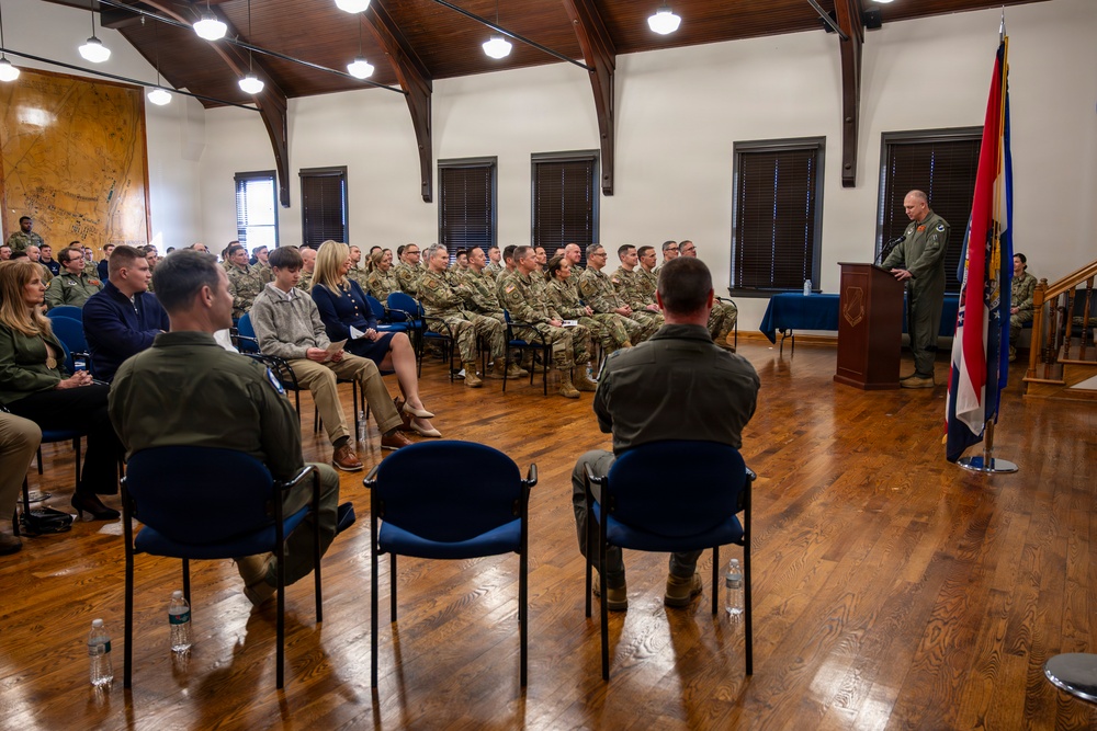 Col. Robert French assumes command of the 157th AOG