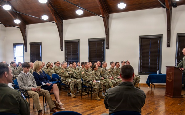 Col. Robert French assumes command of the 157th AOG