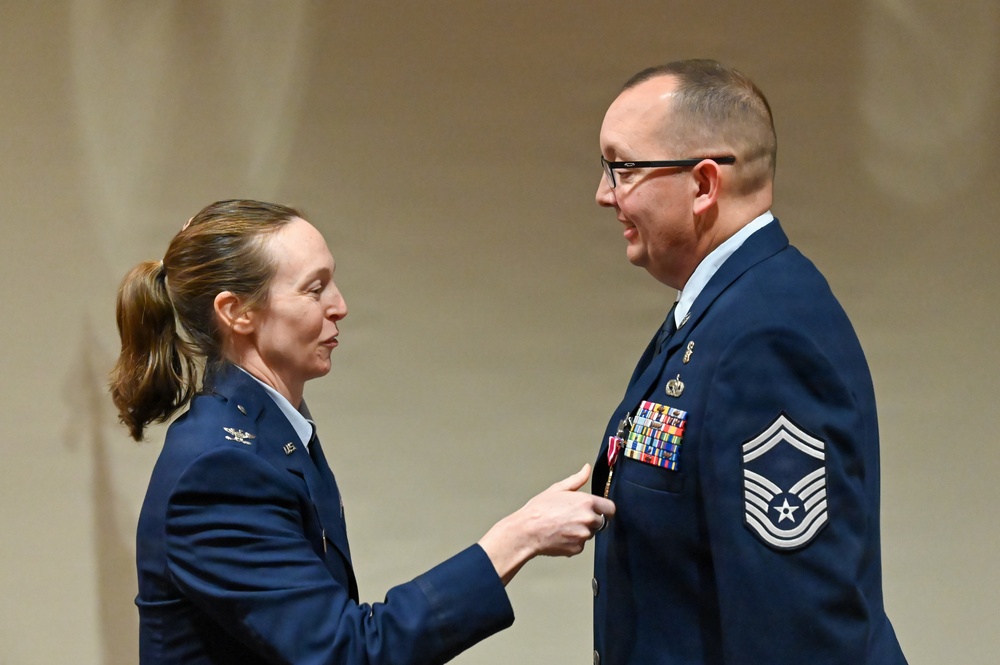 Koch's Promotion to Chief Master Sgt.