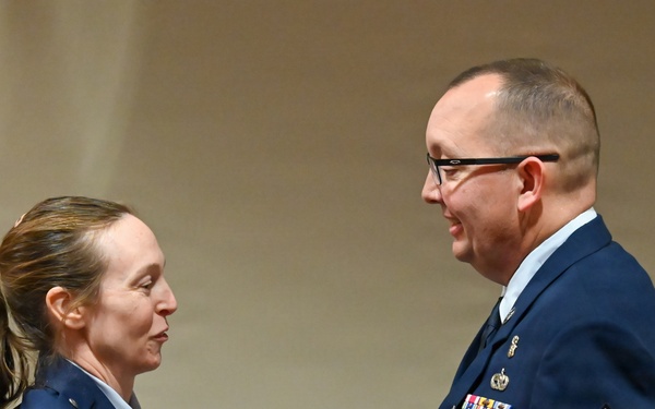 Koch's Promotion to Chief Master Sgt.