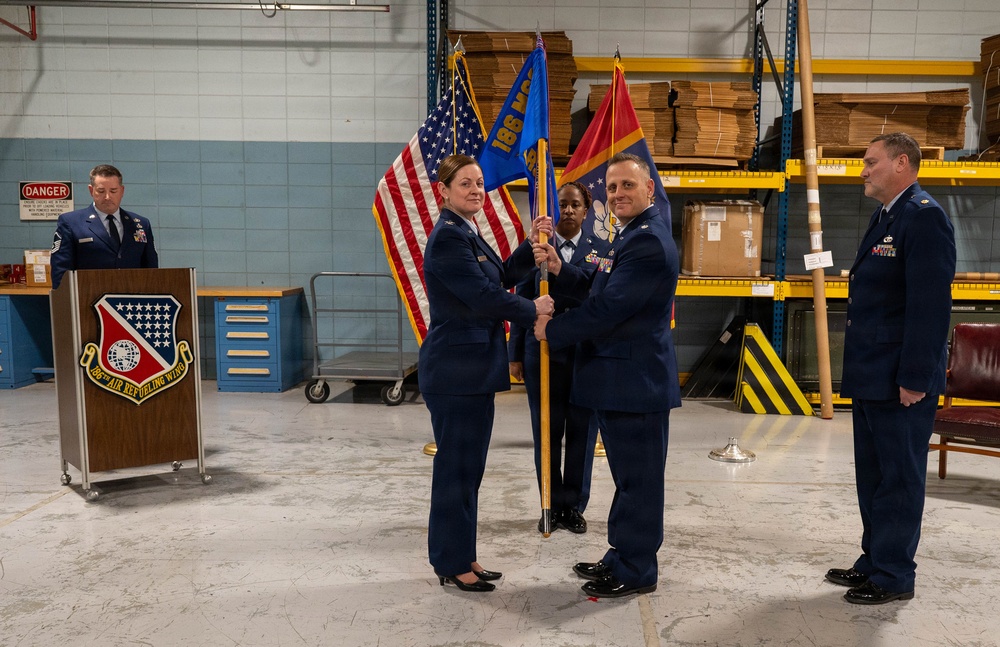 186th Logistics Readiness Squadron Change of Command