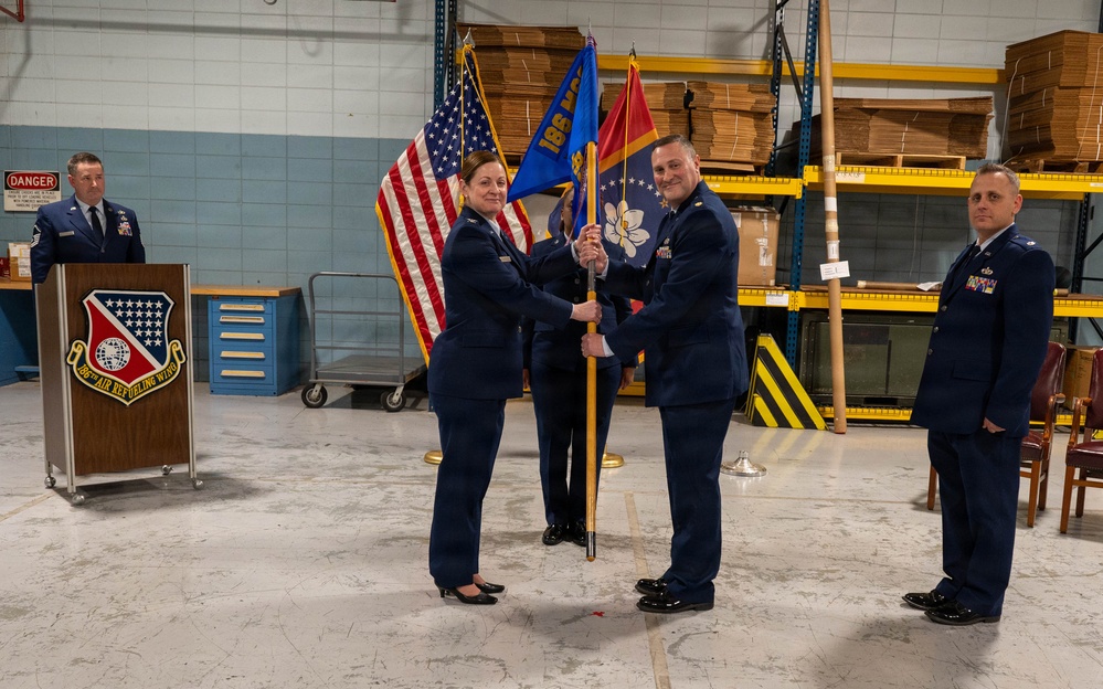 186th Logistics Readiness Squadron Change of Command