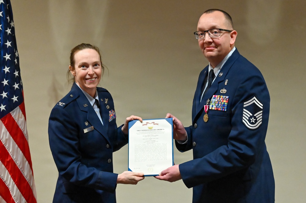 Koch's Promotion to Chief Master Sgt