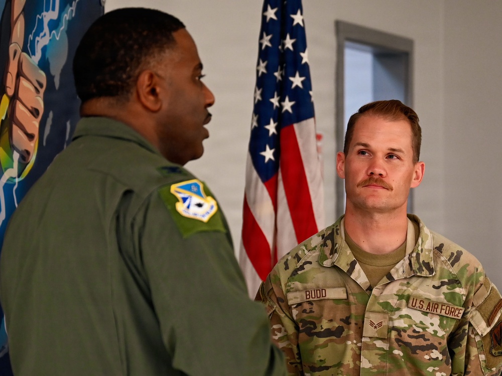 552nd ACW Airman Named Top Graduate of Honor Guard Class