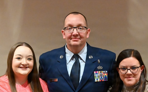 Koch's Promotion to Chief Master Sgt.