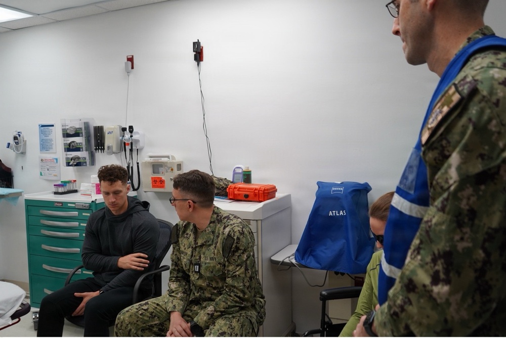 Joint Reintegration Exercise Enhances Recovery Readiness at Rota