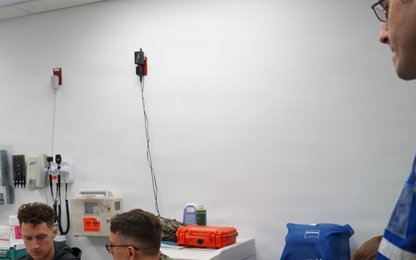 Joint Reintegration Exercise Enhances Recovery Readiness at Rota