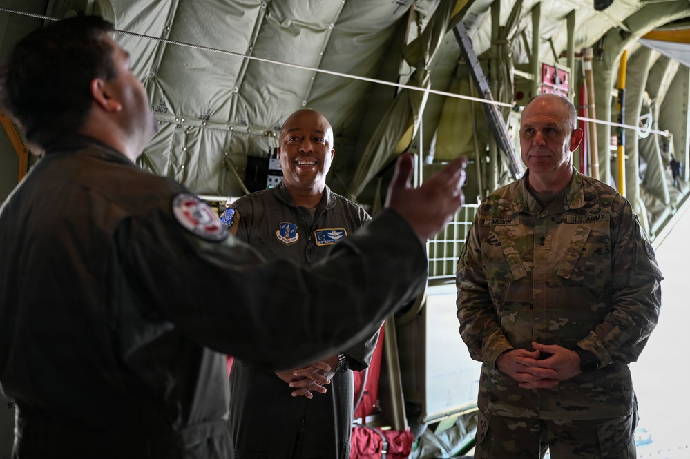 Georgia National Guard Leadership Visits 165th Airlift Wing During Drill Weekend