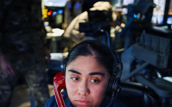 USS Paul Ignatius (DDG 117) conducts maritime operations in support of M/V Bella 1 seizure