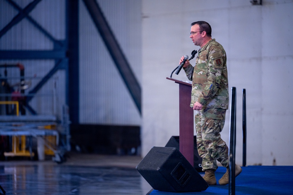 The 155th Attends Commander's Call