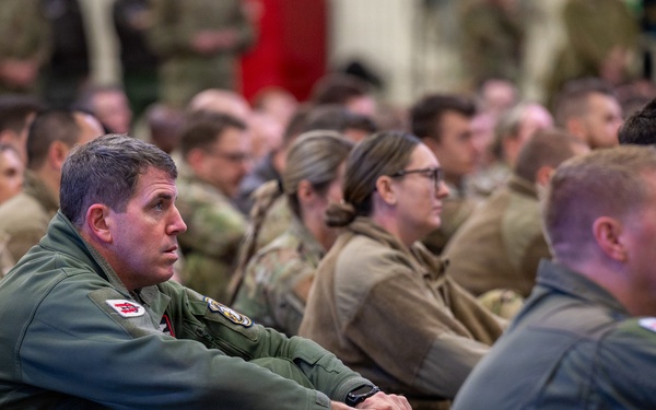 The 155th Attends Commander's Call