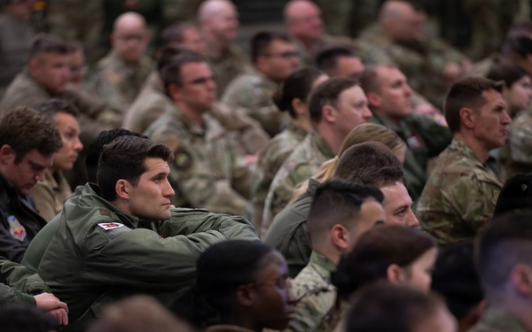 The 155th Attends Commander's Call