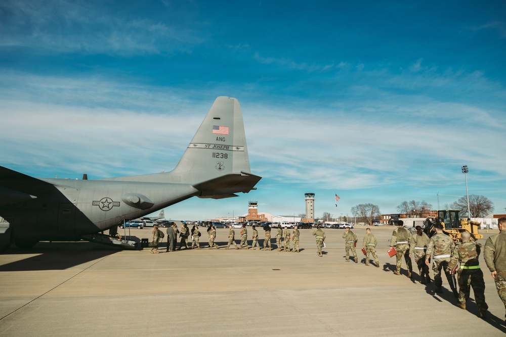 139th Airlift Wing Airmen prepare to fly
