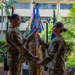Maj. Chelsea Hendel assumes command of 48th Aerial Port Squadron