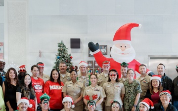 Hospital Nurses Celebrate the Holidays at U.S. Naval Hospital Guam