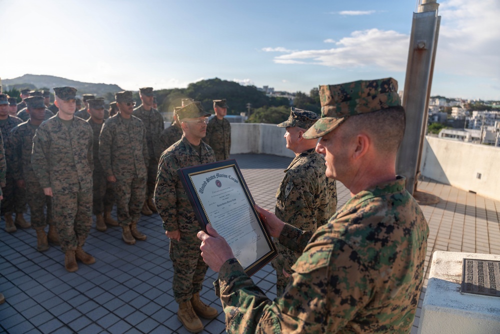 Master Sgt. McCullar redesignates to first sergeant