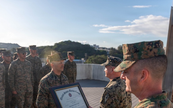Master Sgt. McCullar redesignates to first sergeant