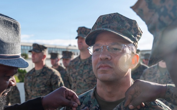 Master Sgt. McCullar redesignates to first sergeant