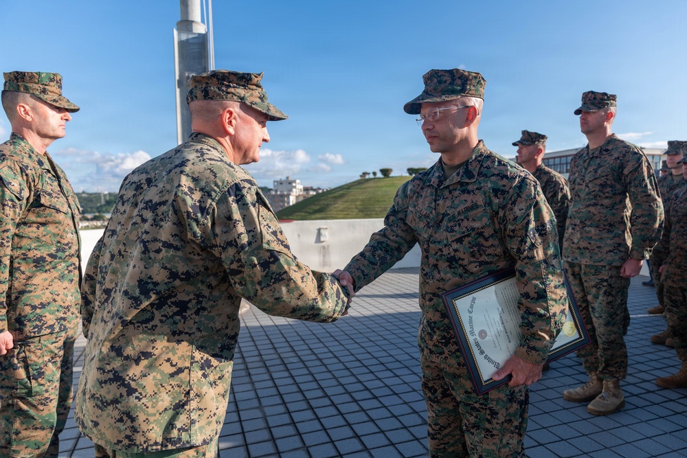 Master Sgt. McCullar redesignates to first sergeant
