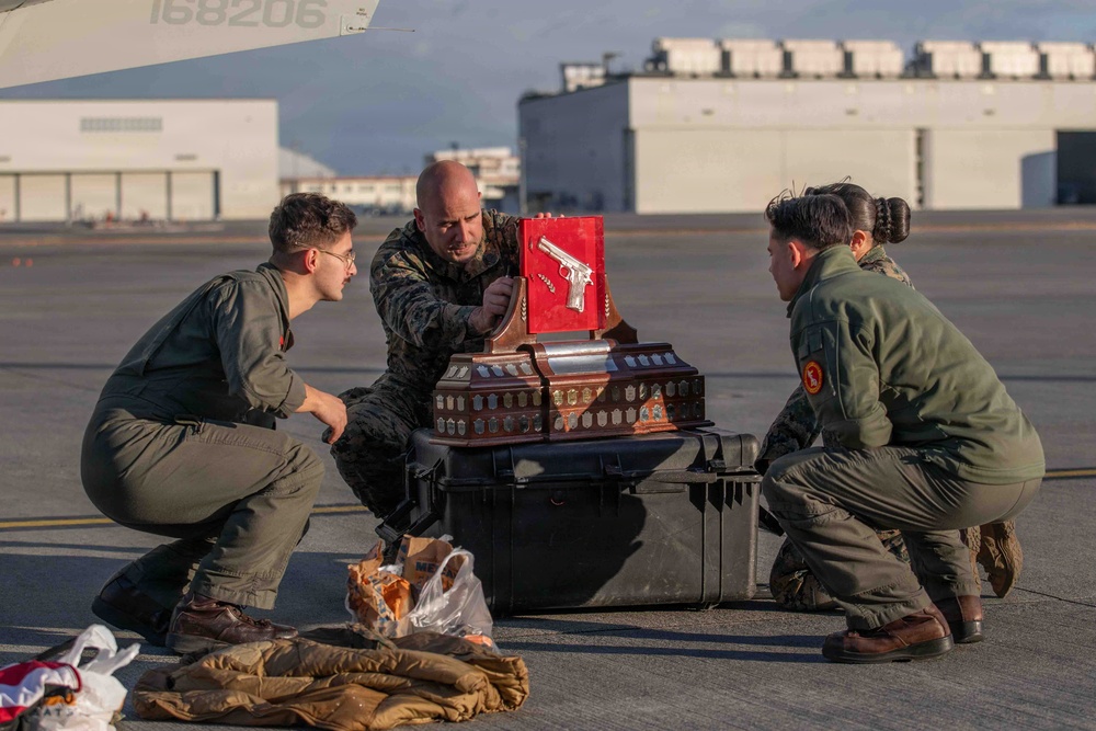 Iwakuni Marine shooting team returns victorious