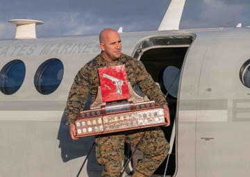 Iwakuni Marine shooting team returns victorious