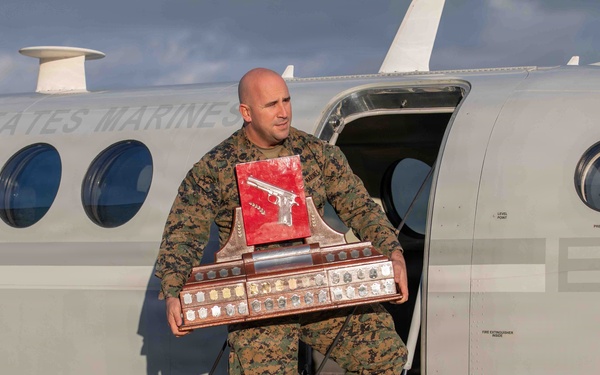 Iwakuni Marine shooting team returns victorious