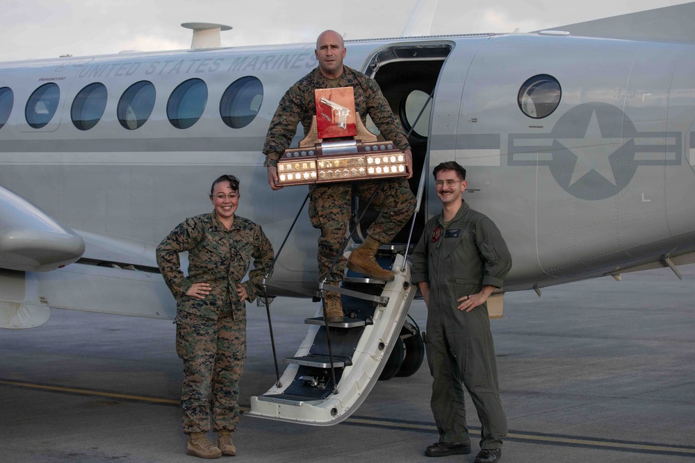 Iwakuni Marine shooting team returns victorious