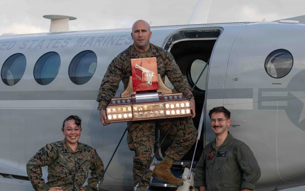 Iwakuni Marine shooting team returns victorious