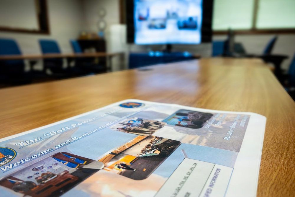 Pacific IAMD Command welcomes French Delegation leadership