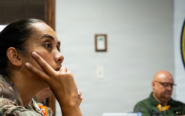 Pacific IAMD Command welcomes French Delegation leadership