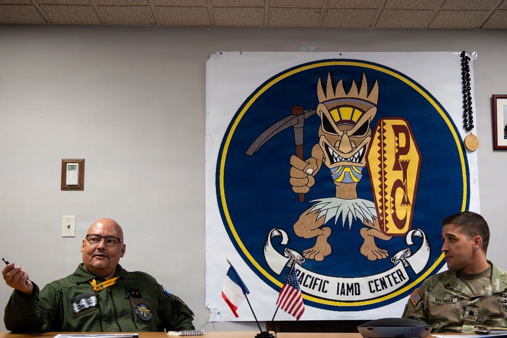 Pacific IAMD Command welcomes French Delegation leadership