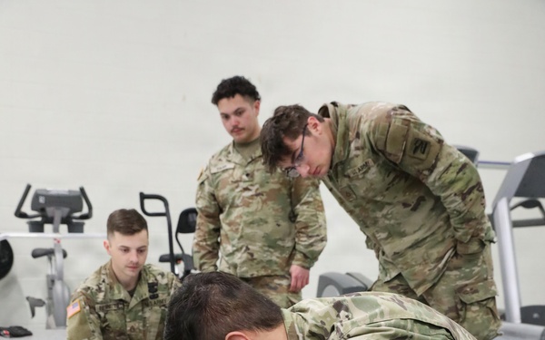 3-161 Soldiers conduct weapons lanes for E2B preparation