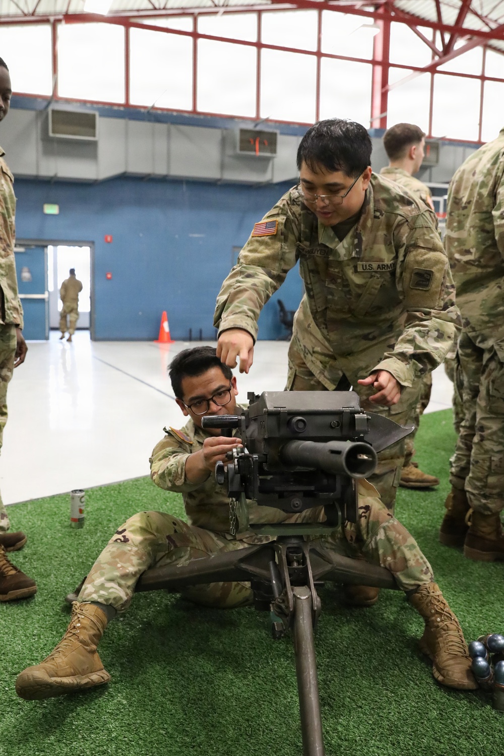 3-161 Soldiers conduct weapons lanes for E2B preparation