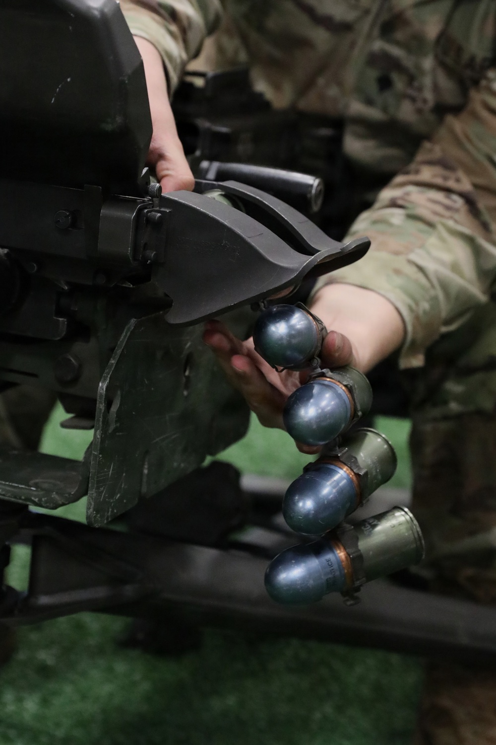 3-161 Soldiers conduct weapons lanes for E2B preparation